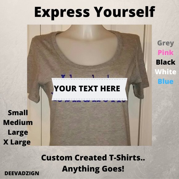 Custom Graphic V-Neck T Shirts - Picture 5 of 12